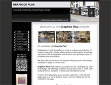 Tablet Screenshot of graphicsplusstalbans.co.uk